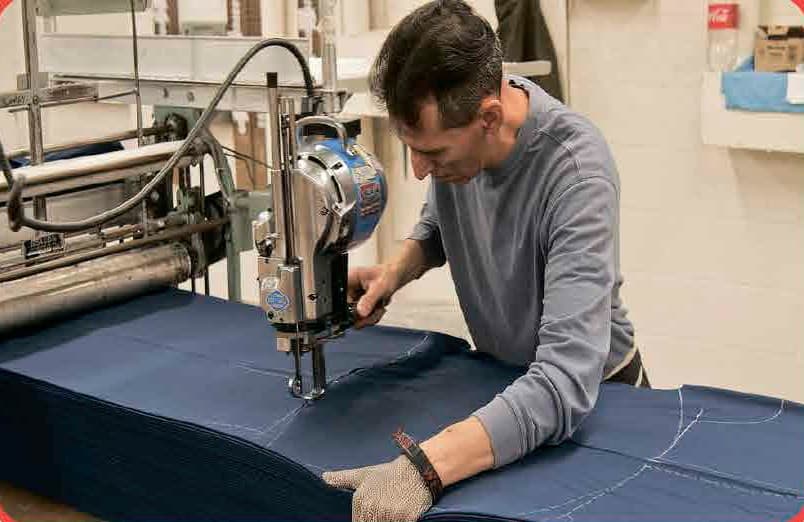 Cutting & stitching